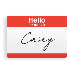 Name Tags and Badges